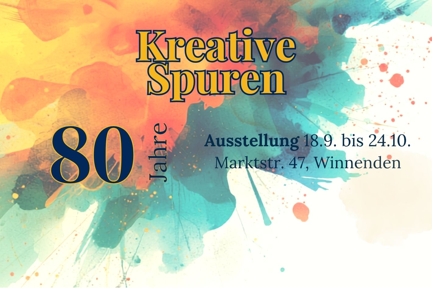 Öffnet die Seite 'Kunstnacht am 18.9. : Kreative Spuren'